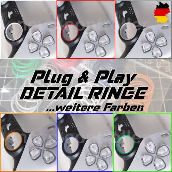 Swap Ringe für PS5 Controller | Plug & Play