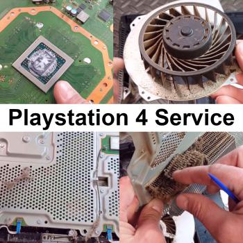 Playstation 4 Konsolen Service | Reinigung