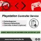 Preview: Abgebildete Controller mit Schriftzug Playstation Controller Service und Reparaturangebot