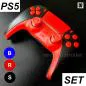 Preview: Tasten Button Set komplett PS5 DualSense Controller