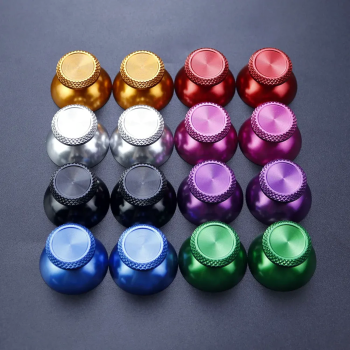 Preview: PS5 Aluminium Controller Sticks Thumb Joysticks Preview: Farbliche Aluminium Metall Analoge Joystick Thumb Stick Grip-Cap PS5-Controller Gamepad