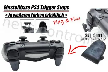 Einstellbare PS4 Controller L2/R2 Trigger Stops | AUSWAHL