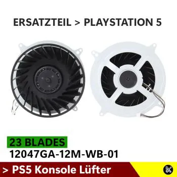 PS5 Konsole Lüfter Kühlung Ersatzteil 23 Blades