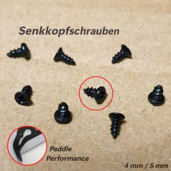 Schrauben Mikro schwarz für Controller Paddles