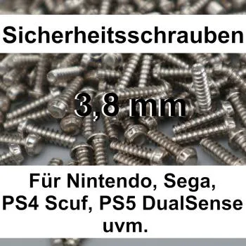 Sicherheits Schrauben für Nintendo, N64, Snes, Sega u.v.m.