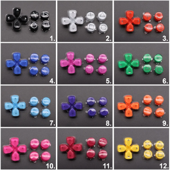 Preview: Farbliche PS5 Tasten und Steuerkreuz für Controller Preview: Farbliche PS5 Tasten und Steuerkreuz für Controller