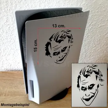 Joker Aufkleber Konsolen Skin Vinyl Why so Sirious