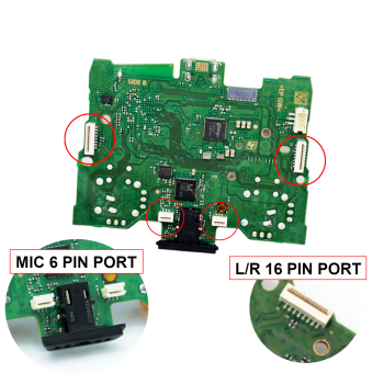 Preview: PS5 Controller Motheboard L2 R2 Stecker Port MIC Buchse
