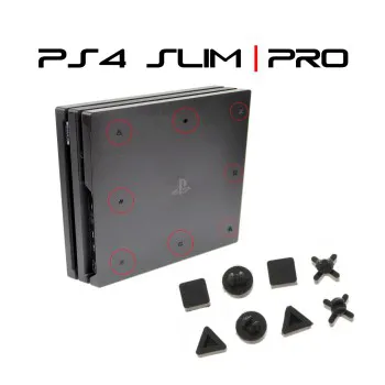 Gummi-Ersatzteile für PS4 Konsole | Sicherer Stand & effektive Dämpfung