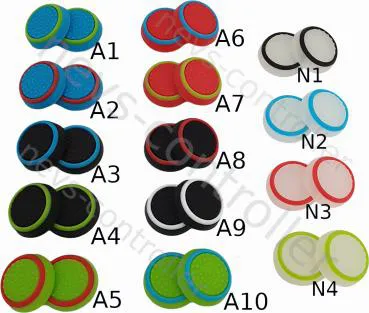 PS4 PS5 Xbox One Controller Grip Caps Design Auswahl