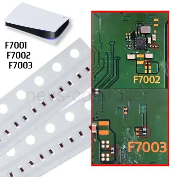 PS5 Konsole Motherboard SMD F7001 F7002 F7003 - OR- Sicherung