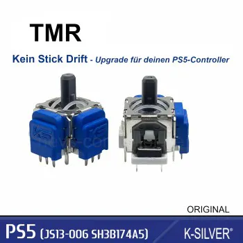 K-Silver Elektromagnetik TMR Joystick Thumbsticks - No Drift