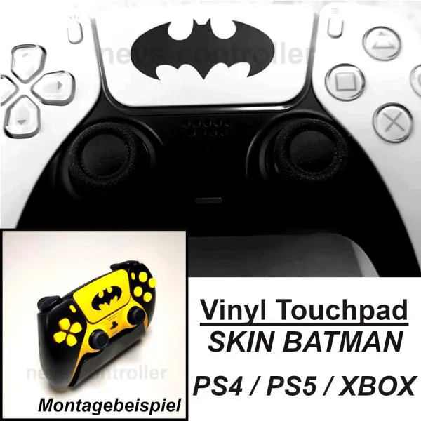 Batman Aufkleber für Playstation Controller