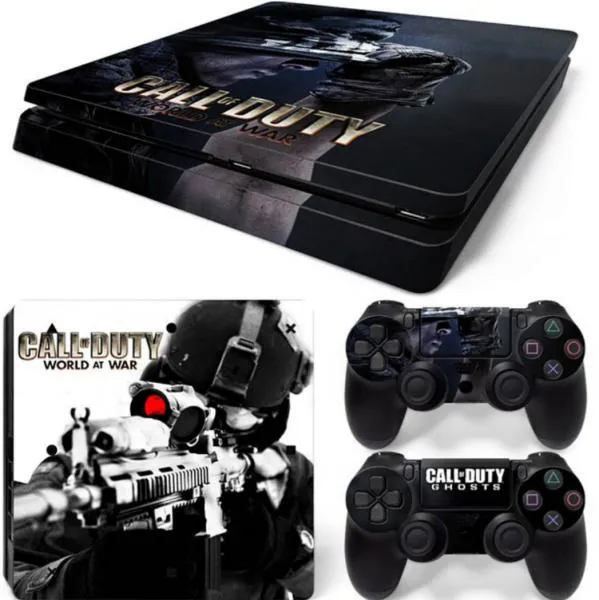 Skin PS4 Slim - World At War