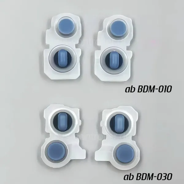 PS5 Dualsense Controller Ersatzteile - Trigger Gummi Kontaktmatten für Adaptiven Trigger Version für alle erhältlichen BDM Modelle in transparent