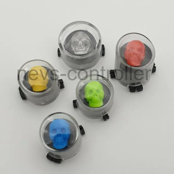 XBI Button ABXY Tasten Set LED Totenkopf