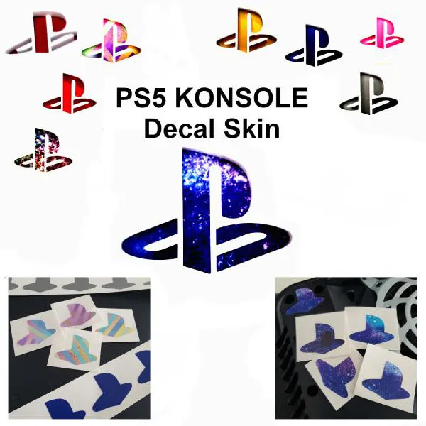 Playstation 5 Logo Aufkleber Decals Skin