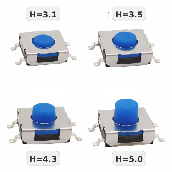 Taktschalter Mikrotaster 6x6 mm auf Flexfolie Controller Umbau Scuf Modding