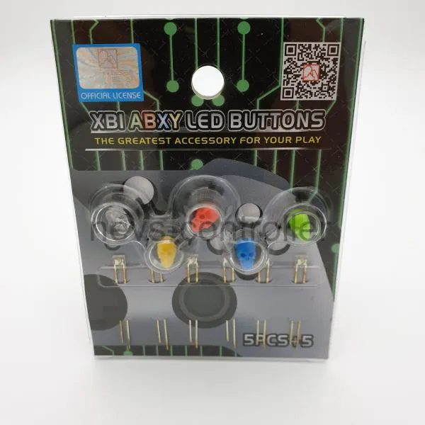 XBI Button ABXY Tasten Set LED Totenkopf