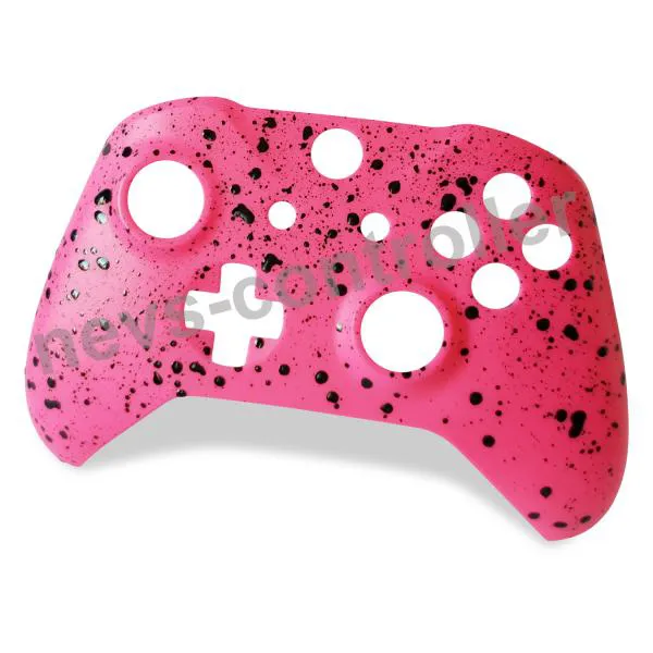 Xbox One S - Splash Front Cover | PINK