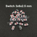 Mikrotaster Switch Taster 3x6x2.5 mm