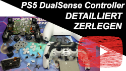 PS5 DualSense Controller detailliert und ausführlich zerlegt