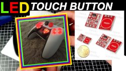 LED Touch Button Einbau und Montage