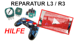 Potentiometer am PS4 oder PS5 Controller austauschen